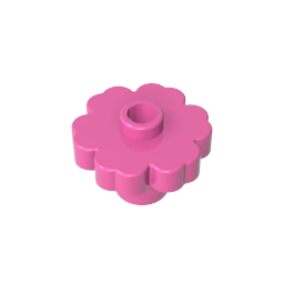 GDS-1435 - Plant, Flower 2 x 2 - Round [Open Stud]