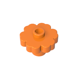 GDS-1435 - Plant, Flower 2 x 2 - Round [Open Stud]
