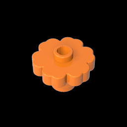 GDS-1435 - Plant, Flower 2 x 2 - Round [Open Stud]