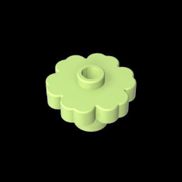 GDS-1435 - Plant, Flower 2 x 2 - Round [Open Stud]