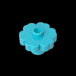 GDS-1435 - Plant, Flower 2 x 2 - Round [Open Stud]