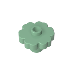 GDS-1435 - Plant, Flower 2 x 2 - Round [Open Stud]