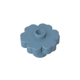 GDS-1435 - Plant, Flower 2 x 2 - Round [Open Stud]