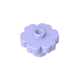 GDS-1435 - Plant, Flower 2 x 2 - Round [Open Stud]