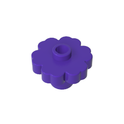 GDS-1435 - Plant, Flower 2 x 2 - Round [Open Stud]