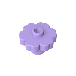 GDS-1435 - Plant, Flower 2 x 2 - Round [Open Stud]
