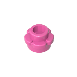 GDS-1436 - Plant, Flower, Plate Round 1 x 1 with 5 Petals