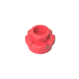 GDS-1436 - Plant, Flower, Plate Round 1 x 1 with 5 Petals
