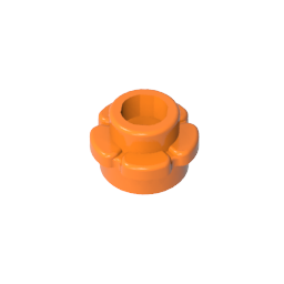 GDS-1436 - Plant, Flower, Plate Round 1 x 1 with 5 Petals