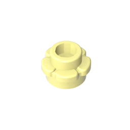 GDS-1436 - Plant, Flower, Plate Round 1 x 1 with 5 Petals