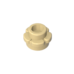 GDS-1436 - Plant, Flower, Plate Round 1 x 1 with 5 Petals