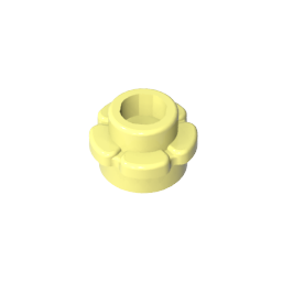 GDS-1436 - Plant, Flower, Plate Round 1 x 1 with 5 Petals