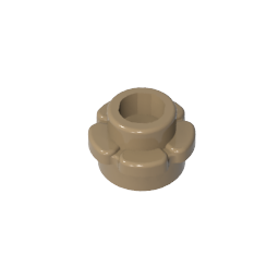 GDS-1436 - Plant, Flower, Plate Round 1 x 1 with 5 Petals