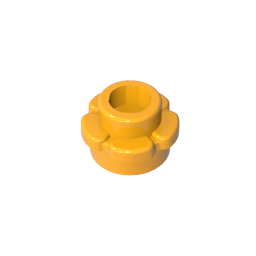 GDS-1436 - Plant, Flower, Plate Round 1 x 1 with 5 Petals
