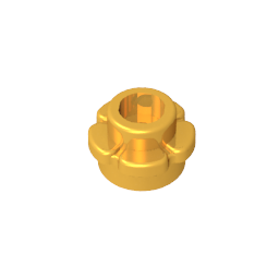 GDS-1436 - Plant, Flower, Plate Round 1 x 1 with 5 Petals