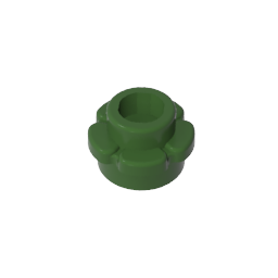 GDS-1436 - Plant, Flower, Plate Round 1 x 1 with 5 Petals
