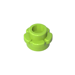 GDS-1436 - Plant, Flower, Plate Round 1 x 1 with 5 Petals