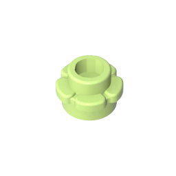 GDS-1436 - Plant, Flower, Plate Round 1 x 1 with 5 Petals