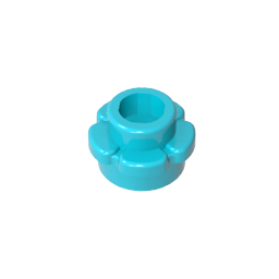 GDS-1436 - Plant, Flower, Plate Round 1 x 1 with 5 Petals