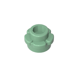 GDS-1436 - Plant, Flower, Plate Round 1 x 1 with 5 Petals