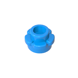 GDS-1436 - Plant, Flower, Plate Round 1 x 1 with 5 Petals