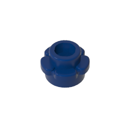 GDS-1436 - Plant, Flower, Plate Round 1 x 1 with 5 Petals