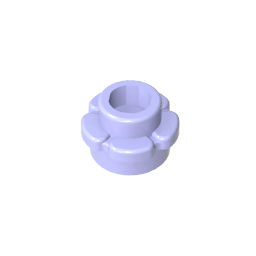 GDS-1436 - Plant, Flower, Plate Round 1 x 1 with 5 Petals