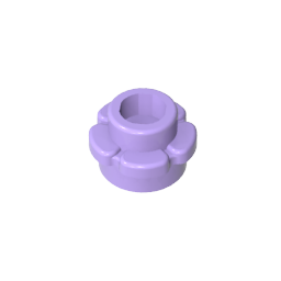 GDS-1436 - Plant, Flower, Plate Round 1 x 1 with 5 Petals