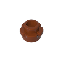 GDS-1436 - Plant, Flower, Plate Round 1 x 1 with 5 Petals