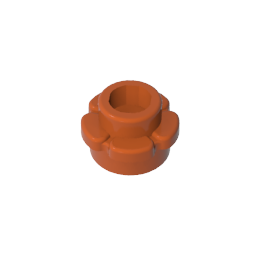 GDS-1436 - Plant, Flower, Plate Round 1 x 1 with 5 Petals