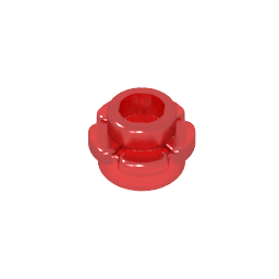 GDS-1436 - Plant, Flower, Plate Round 1 x 1 with 5 Petals