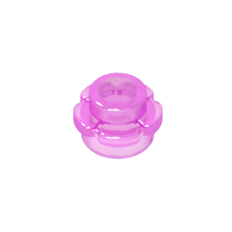 GDS-1436 - Plant, Flower, Plate Round 1 x 1 with 5 Petals