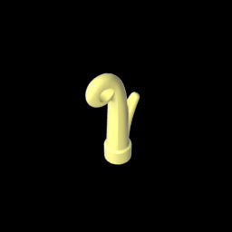 GDS-1448 - Plant, Grass Stem with Bar Hole [3.2mm]