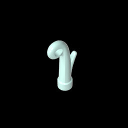 GDS-1448 - Plant, Grass Stem with Bar Hole [3.2mm]