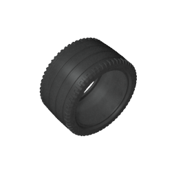 GDS-1474 - Tyre 81.6 x 44 ZR Technic Straight Tread