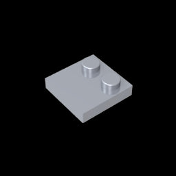 GDS-1483 - Plate Special 2 x 2 with Only 2 studs