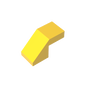 GDS-1484 - Slope 45 Degrees 2 x 1 with 2/3 Inverted Cutout and no stud