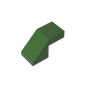 GDS-1484 - Slope 45 Degrees 2 x 1 with 2/3 Inverted Cutout and no stud