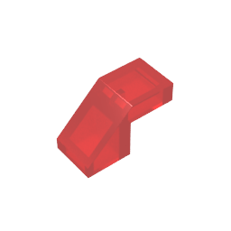 GDS-1484 - Slope 45 Degrees 2 x 1 with 2/3 Inverted Cutout and no stud