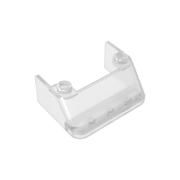 GDS-1487 - Windscreen 3 x 4 x 1 1/3 with 2 Studs on Top