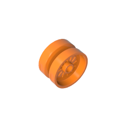 GDS-1490 - Wheel 18 x 12 with Axle Hole and Stud