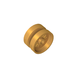 GDS-1490 - Wheel 18 x 12 with Axle Hole and Stud