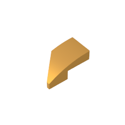 GDS-1492 - Slope Curved 2 x 1 with Stud Notch Right