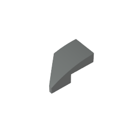GDS-1492 - Slope Curved 2 x 1 with Stud Notch Right