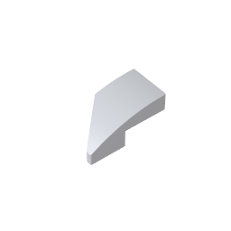 GDS-1492 - Slope Curved 2 x 1 with Stud Notch Right