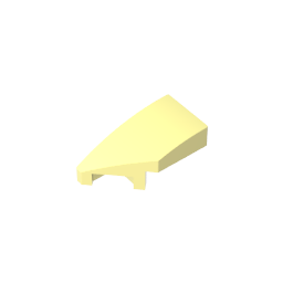 GDS-1493 - Slope Curved 2 x 1 with Stud Notch Left