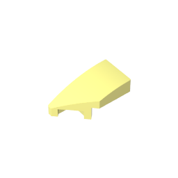 GDS-1493 - Slope Curved 2 x 1 with Stud Notch Left