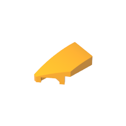 GDS-1493 - Slope Curved 2 x 1 with Stud Notch Left