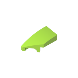 GDS-1493 - Slope Curved 2 x 1 with Stud Notch Left