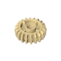GDS-1497 - Technic Gear 20 Tooth Double Bevel with Clutch on Both Sides